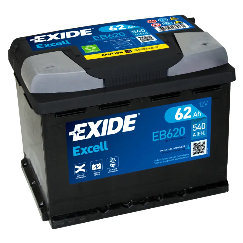 Batería Exide EB620 62Ah EXIDE - 1
