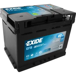 Battery Exide EL600 60Ah EXIDE - 1