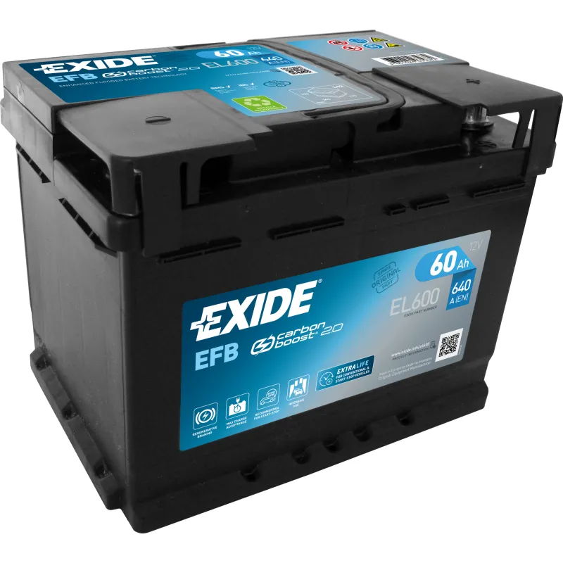 Batterie Exide EL600 60Ah EXIDE - 1