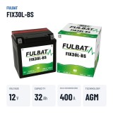 Batterie moto Fulbat FIX30L-BS 12V 31.6Ah 400A AGM – caractéristiques clés