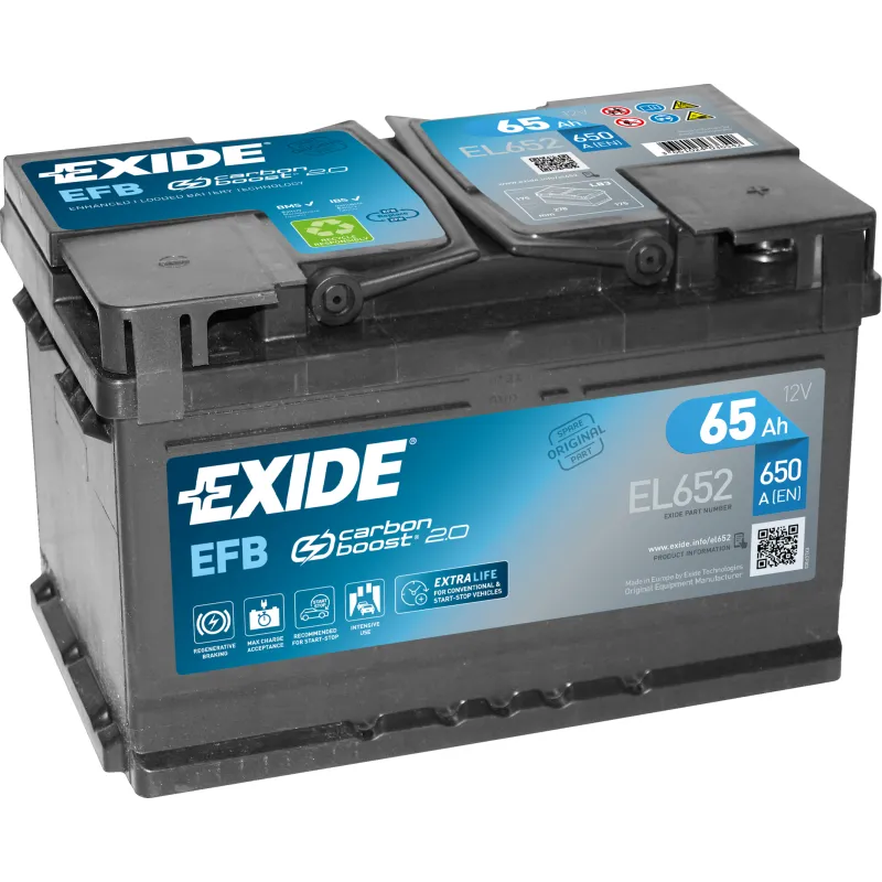 Batería Exide EL652 65Ah EXIDE - 1