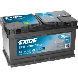 Batteria Exide EL752 75Ah EXIDE - 1
