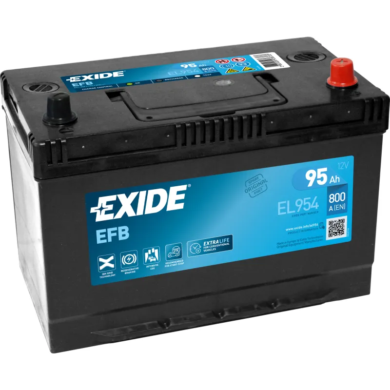 Exide EL954. bateria de arranque Exide 95Ah 12V