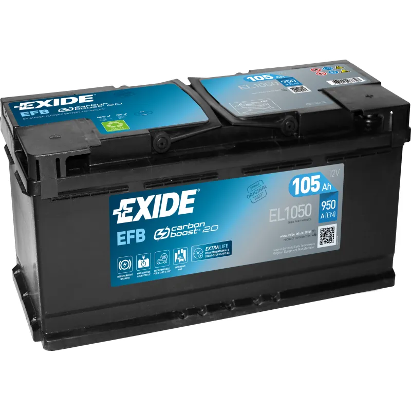 Batería Exide EL1050 105Ah EXIDE - 1