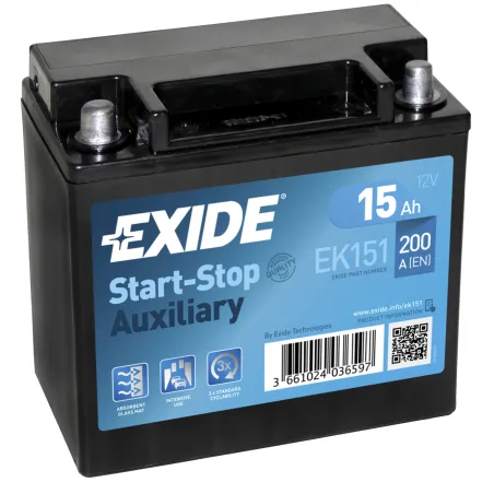 Batterie Exide EK151 15Ah EXIDE - 1