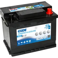 Exide EP500. Batterie pour applications nautiques Exide 60Ah 12V