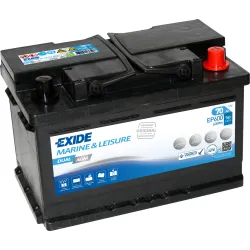 Batería náutica Exide EP600 12V 70Ah AGM 760A para Tango Yachts PL Tango 30 2024