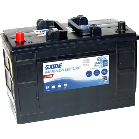 Exide EN850. Batería para aplicaciones naúticas Exide 110Ah 12V