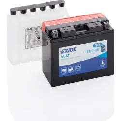 Bateria Exide ET12B-BS 10Ah EXIDE - 1