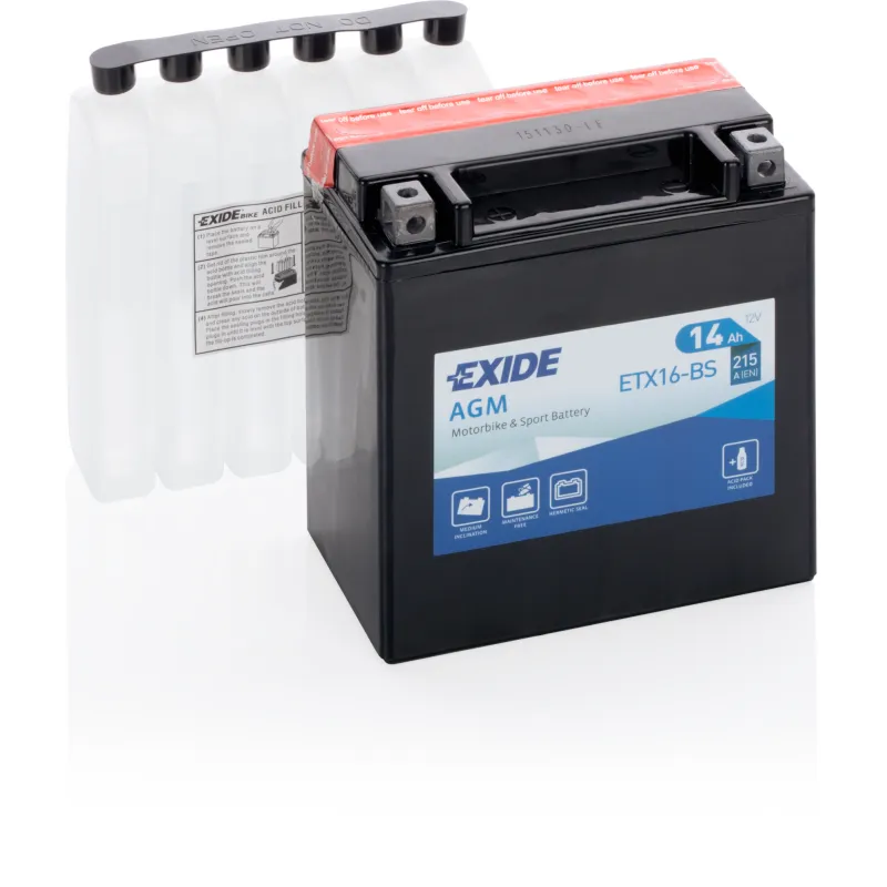 Batteria Exide ETX16-BS 14Ah EXIDE - 1