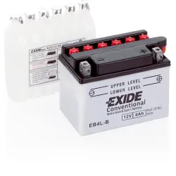 Exide EB4L-B. Batería de moto Exide 4Ah 12V