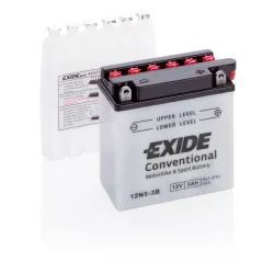 Bateria Exide 12N5-3B 5Ah EXIDE - 1