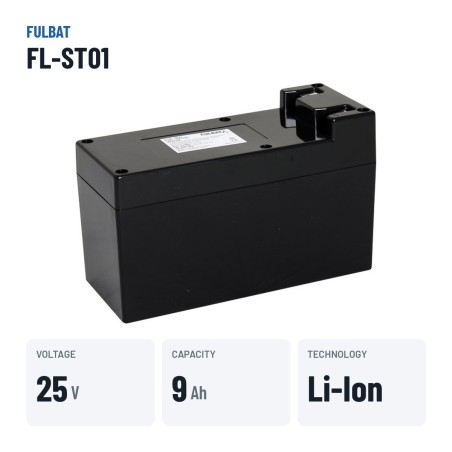 Batería de cortacésped Fulbat FL-ST01 25.2V 8.7Ah Li-Ion – datos clave
