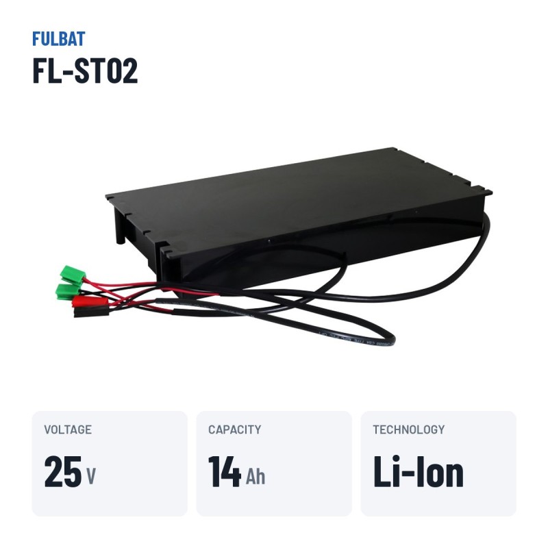 Batteria per rasaerba Fulbat FL-ST02 25.2V 13.8Ah Li-Ion – dati principali