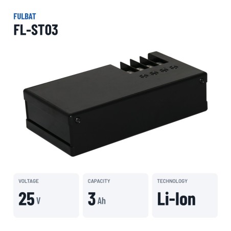 Lawnmower battery Fulbat FL-ST03 25.2V 2.6Ah Li-Ion – key specs