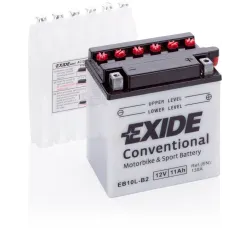 Exide EB10L-B2. Bateria de motocicleta Exide 11Ah 12V