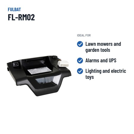 Lawnmower battery Fulbat FL-RM02 25.6V 3Ah LiFePO4 – recommended uses
