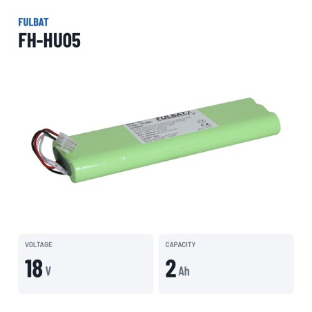 Batteria per rasaerba Fulbat FH-HU05 18V 2.2Ah NIMH – dati principali