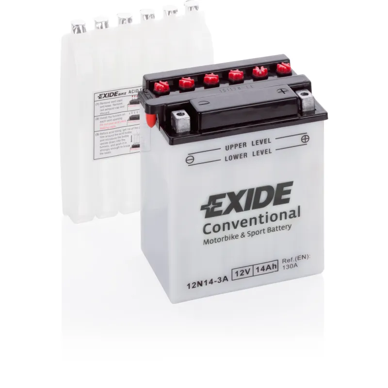 Bateria Exide 12N14-3A 14Ah EXIDE - 1