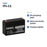 Batterie stationnaire onduleur Fulbat FP4-3.5 4V 3.5Ah AGM