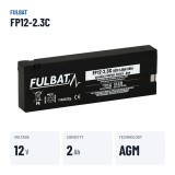 Batteria stazionaria UPS Fulbat FP12-2.3C 12V 2.3Ah AGM – dati principali