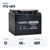 Stationary UPS battery Fulbat FP12-40FR 12V 40Ah AGM – key specs