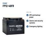 Stationary UPS battery Fulbat FP12-40FR 12V 40Ah AGM – recommended uses