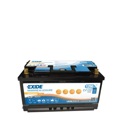 Exide EV1250. Batterie für nautische Anwendungen Exide 96Ah 12.8V