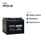 Mobility scooter battery Fulbat FPC12-40 12V 40.8Ah AGM – recommended uses