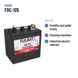 Traction battery Fulbat FDC-125 6V 195Ah – recommended uses