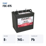 Batterie de traction Fulbat FDC-875 8V 145Ah – caractéristiques clés
