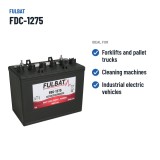 Batteria a trazione Fulbat FDC-1275 12V 120Ah – usi consigliati