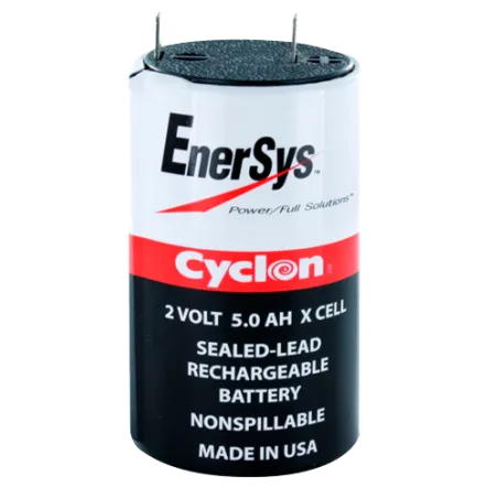 Cyclon 2V-X. batterie pour le stockage de l'énergie Cyclon 5.0Ah 2V