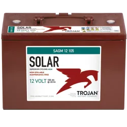 Trojan SAGM 12 105. Bateria para aplicação solar Trojan 105Ah 12V