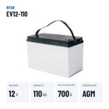Batteria per lavasciuga Ritar EV12-110 12V 110Ah 700A AGM – dati principali