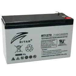 Batería Ritar RT1270 7Ah 12V Rt RITAR - 1