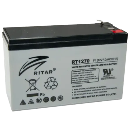 Ritar RT1270. Batterie pour UPS Ritar 7Ah 12V