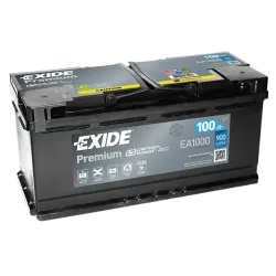 Batería Autobatterie Exide EA1000 12V 100Ah 900A para BMW 3 330 d 1997