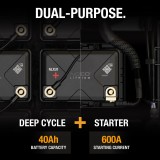 NOCO NLXU1 Lithiumbatterie 40Ah Dual-Purpose | baterias.com
