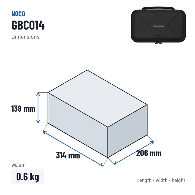 NOCO GBC014 EVA-Schutztasche Boost GB70 | baterias.com