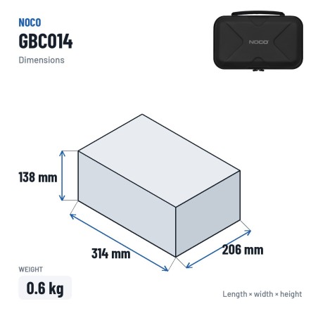 NOCO GBC014 EVA-Schutztasche Boost GB70 | baterias.com