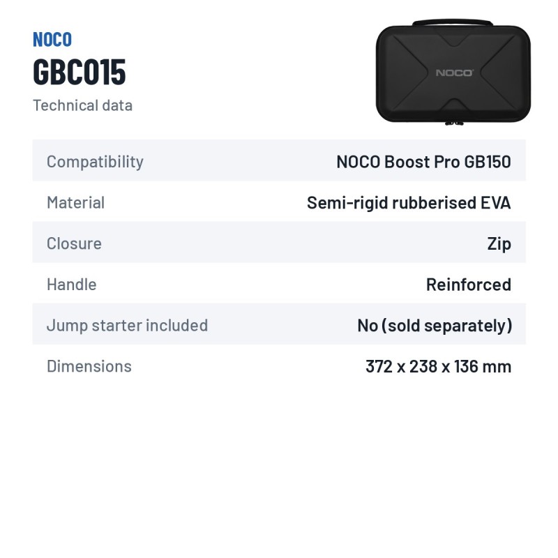 NOCO GBC015 EVA-Schutztasche Boost GB150 | baterias.com