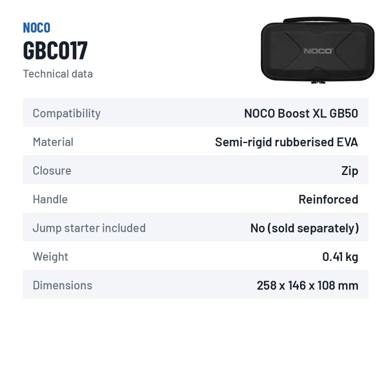 NOCO GBC017 EVA-Schutztasche Boost GB50 | baterias.com