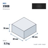 NOCO XGRID X100B cargador USB-C 100W | baterias.com