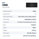 NOCO XGRID X100B USB-C-Ladegerät 100 W | baterias.com