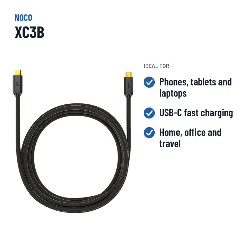 NOCO XGRID XC3B USB-C-Kabel 240 W 3 m | baterias.com