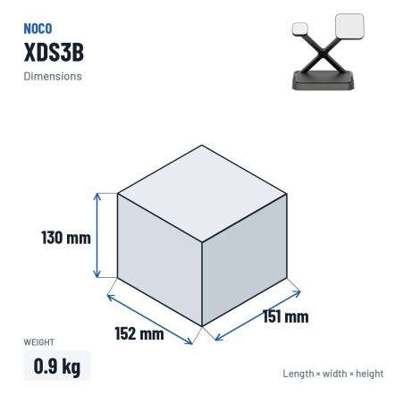 NOCO XGRID XDS3B soporte inalámbrico 3 en 1 | baterias.com