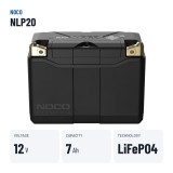 NOCO NLP20 Lithium-Motorradbatterie 12V 7Ah | baterias.com