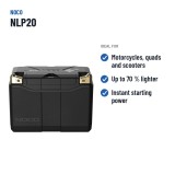 NOCO NLP20 Lithium-Motorradbatterie 12V 7Ah | baterias.com