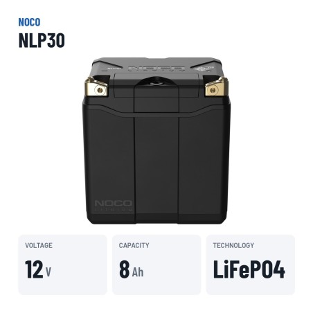 NOCO NLP30 batería litio moto 12V 7,8Ah | baterias.com